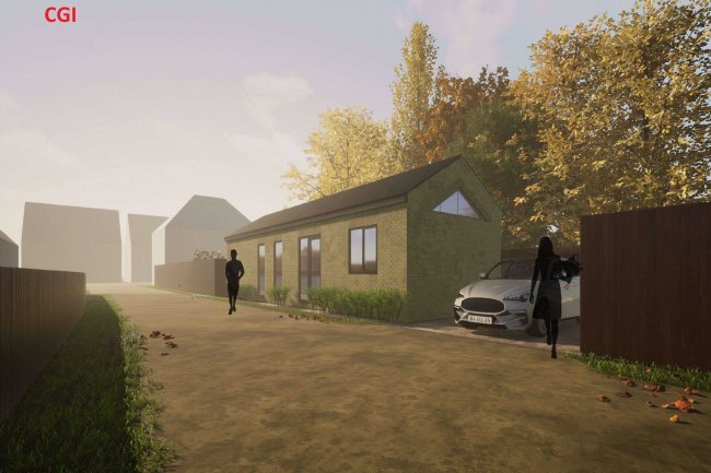 Land to the Rear  7 Regent Street, Stotfold, Hitchin, Hertfordshire, SG5 4ED 4