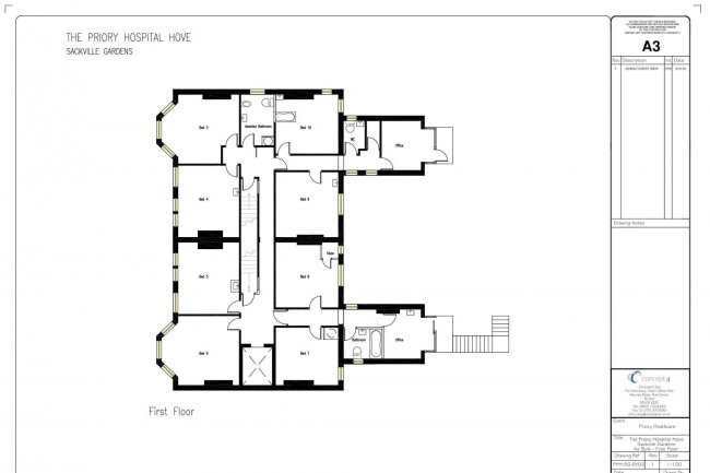 The Priory Rookery Hove, 22-24 Sackville Gardens, Hove, East Sussex, BN3 4GH 4