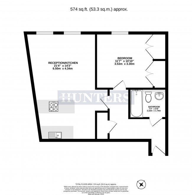 Flat 23, 2a Victorian Grove, Stoke Newington, London,  N16 8EZ 7