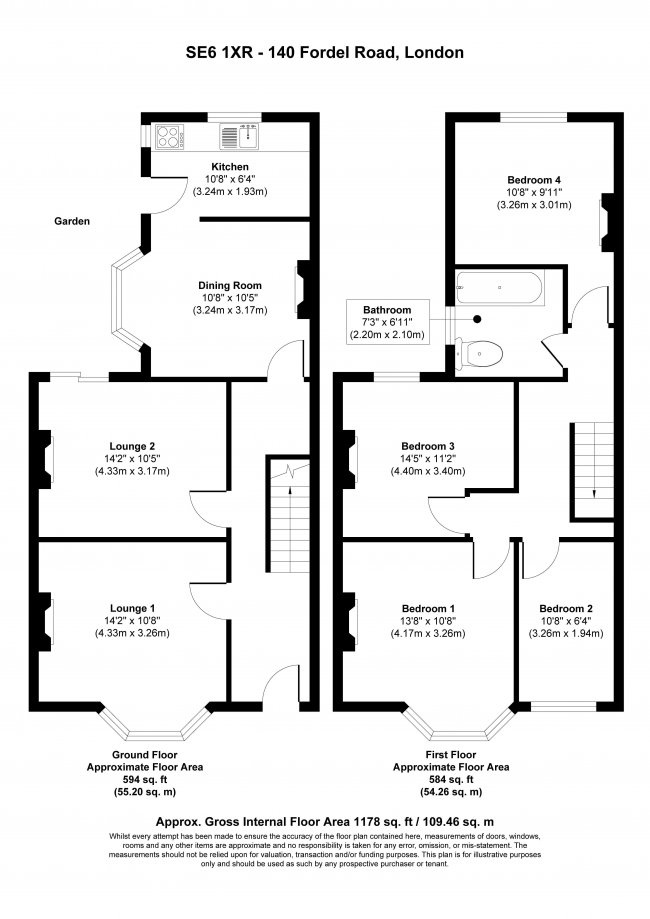 140 Fordel Road, London SE6 1XR 5