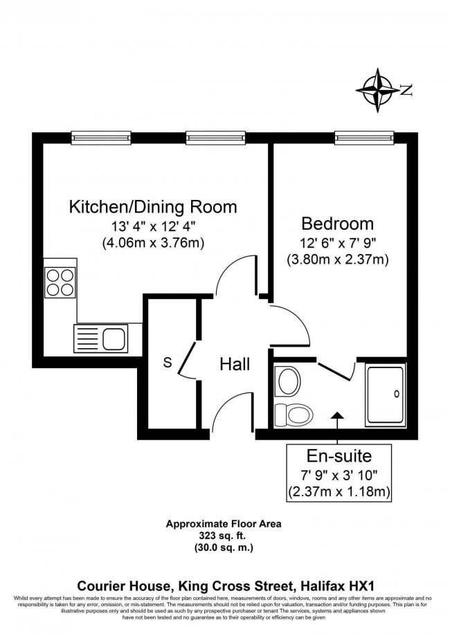 16 Courier House, 9 King Cross Street, Halifax, West Yorkshire, HX1 2DG 5