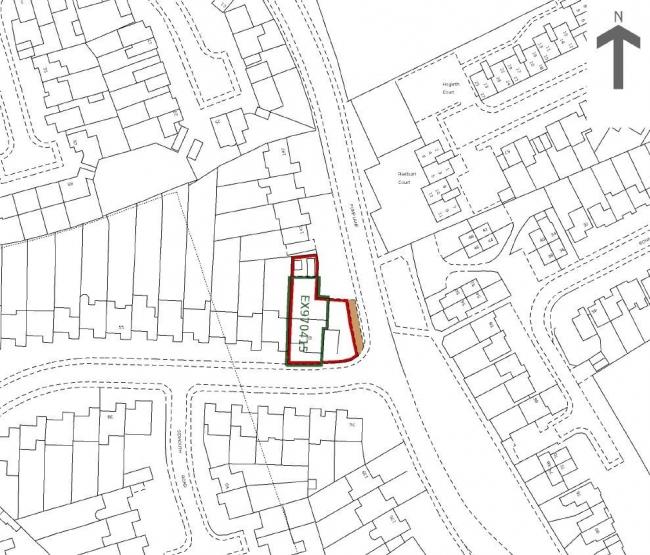 Land adjacent to 69 Sidmouth Road, Chelmsford, Essex CM1 6LS
 10