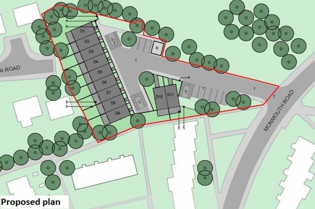 Land on the East side of Monmouth Road, Birmingham, B32 3LX
 5