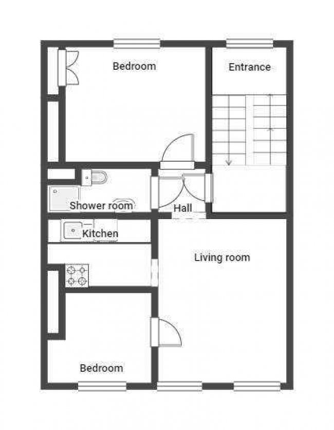 Flat 3, 8 Bridge Street, Worcester, Worcestershire, WR1 3NJ 2