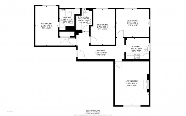 Flat 16, Warwick Lodge, Shoot Up Hill, London NW2 3PE 6
