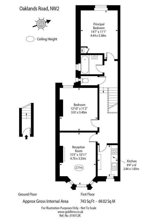 59 Oaklands Road, Cricklewood, London NW2 6DJ 1