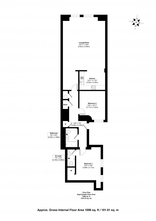 Flat 1 Regency House, 36-38 Whitworth Street, Manchester M1 3NR 9