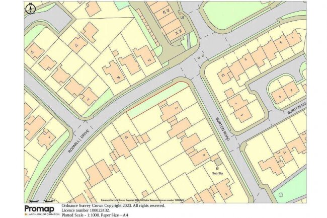 Land adjacent to 2 Burton Road, Eastbourne, BN21 2RD 2