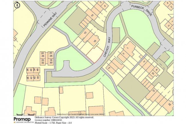Land adjacent 16 Cheviot Way, Verwood, BH31 6UG 4
