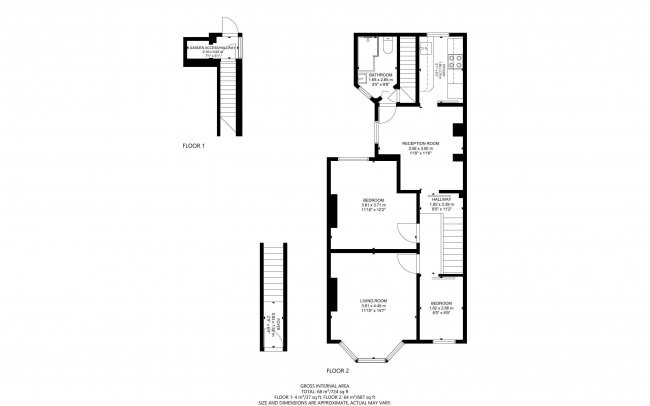 Abrahams Flat, 279 Francis Road, Leyton, London, E10 6NW 7