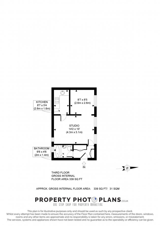 13 Cygnet House, 83 -99 Belsize Road, London NW6 4AR 4