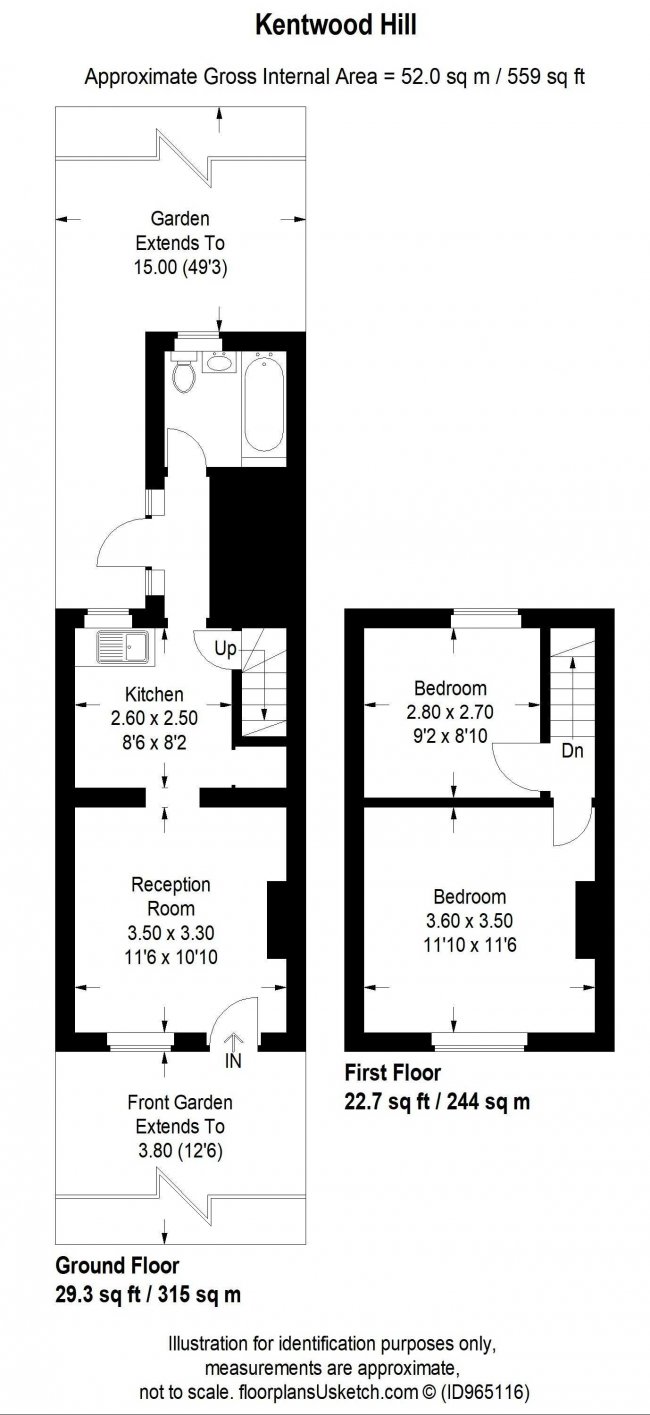 32 Kentwood Hill, Tilehurst, Reading, RG31 6DE 1
