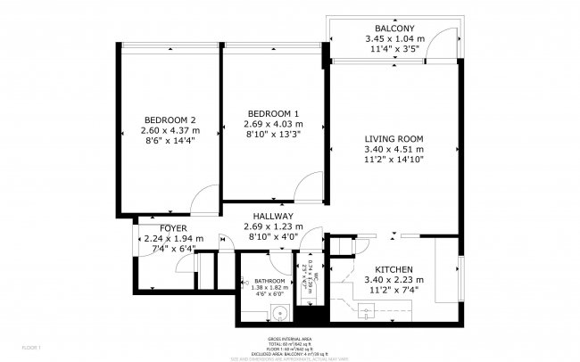 33 Salisbury House, Hobday Street, Poplar, London, E14 6AY 2