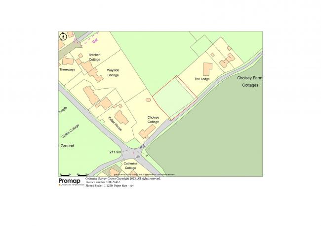 Land on the south-west side of The Lodge, Ibstone, High Wycombe, Buckinghamshire, HP14 3XT 3