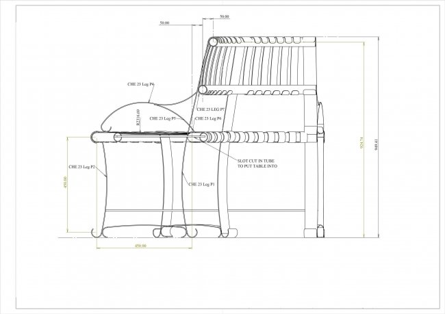 Charity Auction Lot: bespoke tree seat, as featured at RHS Chelsea Flower Show 2023

 2