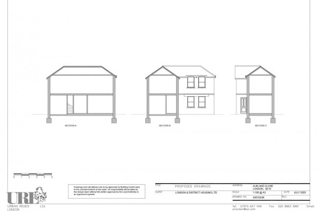 Land at Auckland Close, Norwood, London, SE19 2BY 7