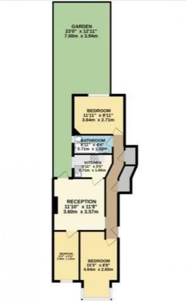 Flat 2, 11 Mount Pleasant Road, Tottenham, London N17 6TR 8