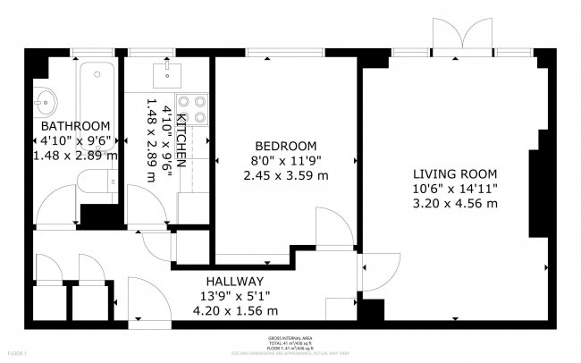 25 Winchester Court, Vicarage Gate, London, W8 4AE 1