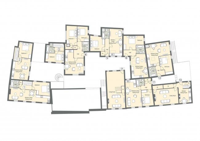 Apartment 6, 2-8 Bucklersbury, Hitchin, SG5 1BB 3