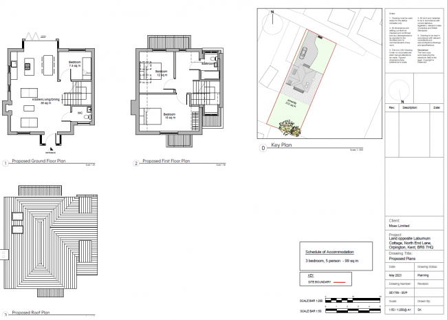 Land opposite Laburnum Cottage, North End Lane, Orpington, Kent, BR6 7HQ 2