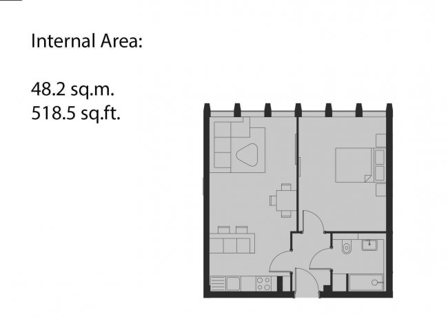 Flat 19, Osborn House, 40 Osborn Terrace, London, SE3 9GB 1