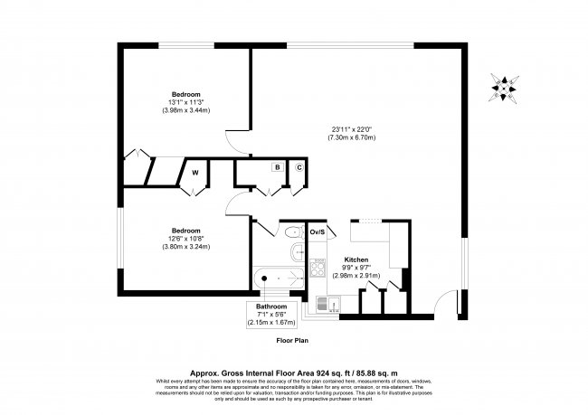 Flat 25, Drake Court, Tylney Avenue, London SE19 1LW 10