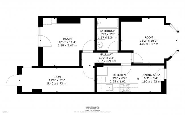 50 Coningham Road, Shepherd's Bush, London, W12 8BJ 2