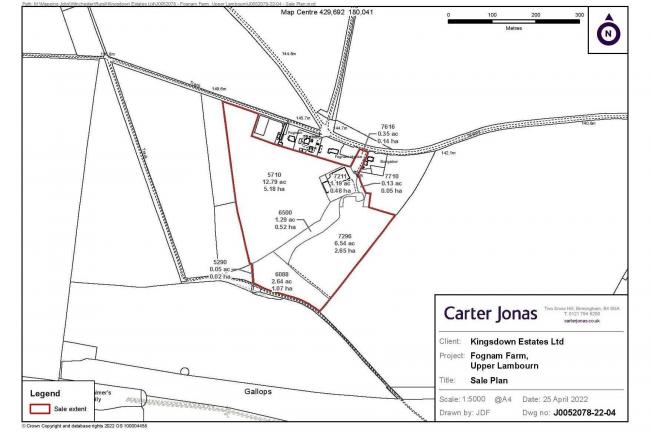 Land and buildings at Upper Lambourn, Berkshire, RG17 8RB (Known as Fognam Farm). 10