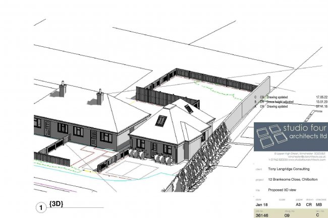 Land adj 12 Branksome Close, Chilbolton, Stockbridge SO20 6AQ 2