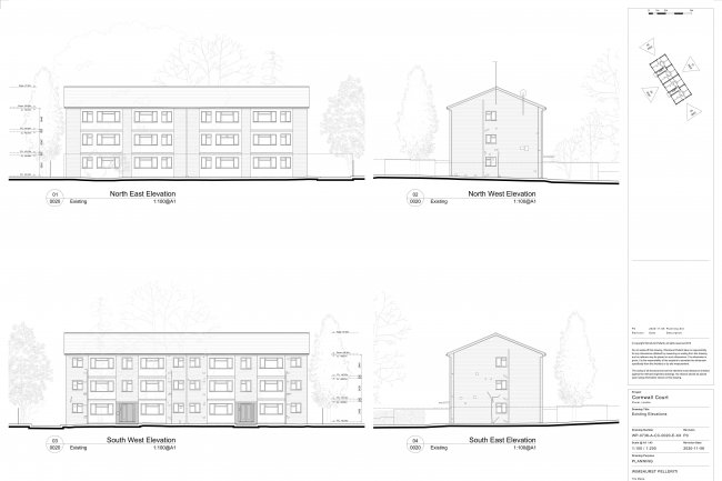 Roof and Airspace at Cornwall Court, Cornwall Road, Pinner, HA5 4LR 3
