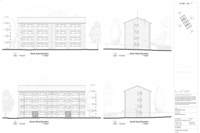 Roof and Airspace at Cornwall Court, Cornwall Road, Pinner, HA5 4LR 3