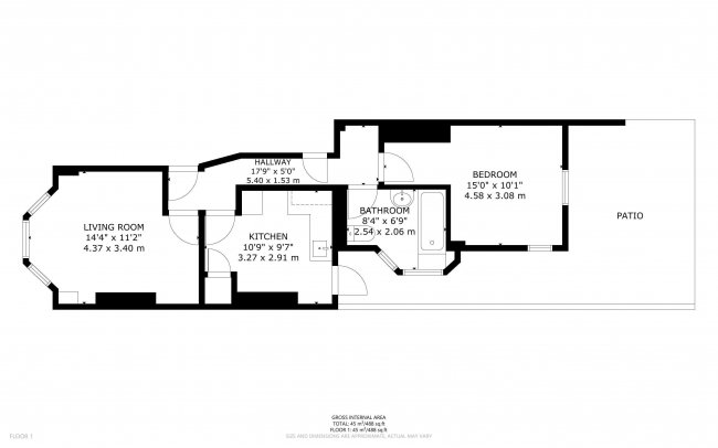 Flat 78A Effingham Road, Hornsey, London, N8 0AD 10