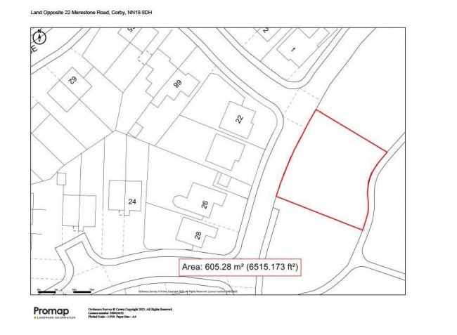 Land Opposite 22 Merestone Road, Corby, NN18 8DH 4