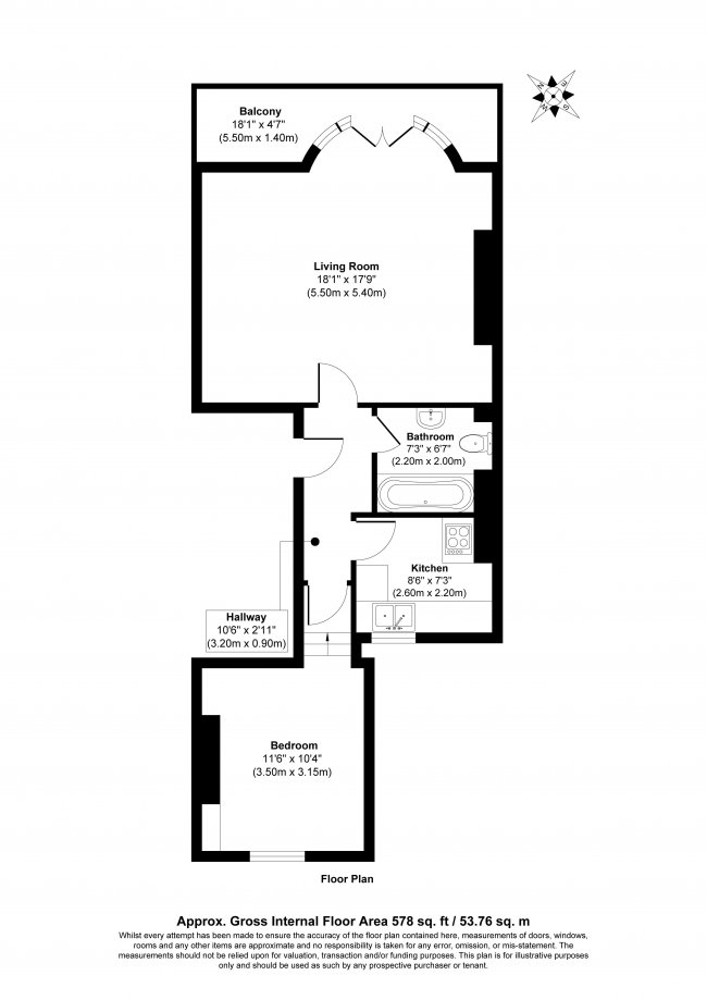 Flat 3, 25 Augusta Road, Ramsgate, Kent, CT11 8JP 3