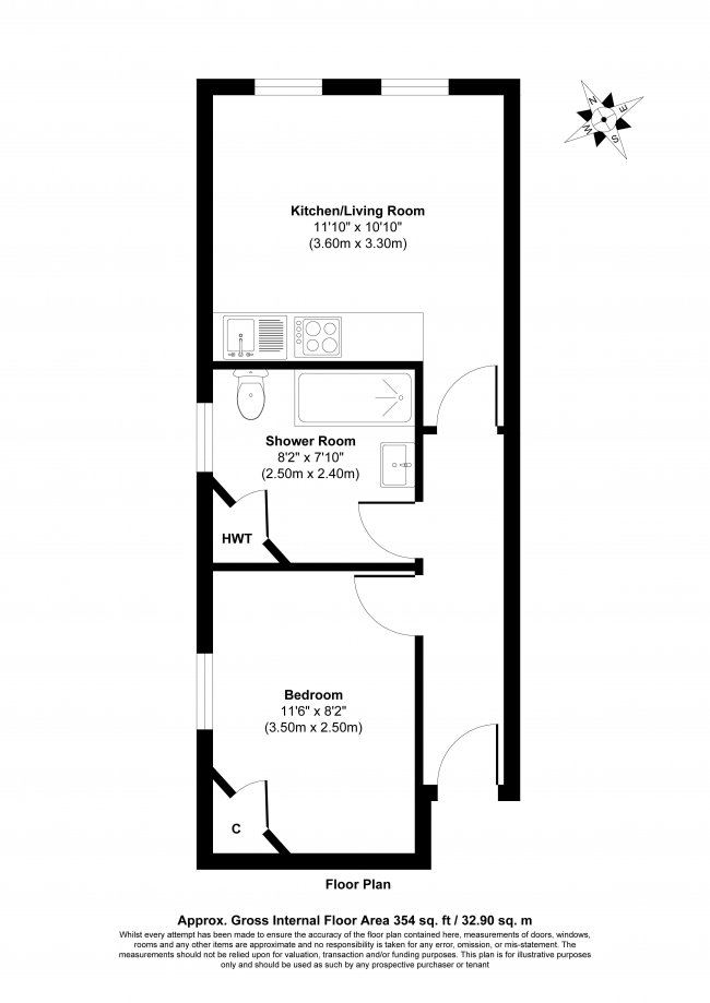 Flat 3, 21 Pendarves Road, Penzance, TR18 2AJ 10