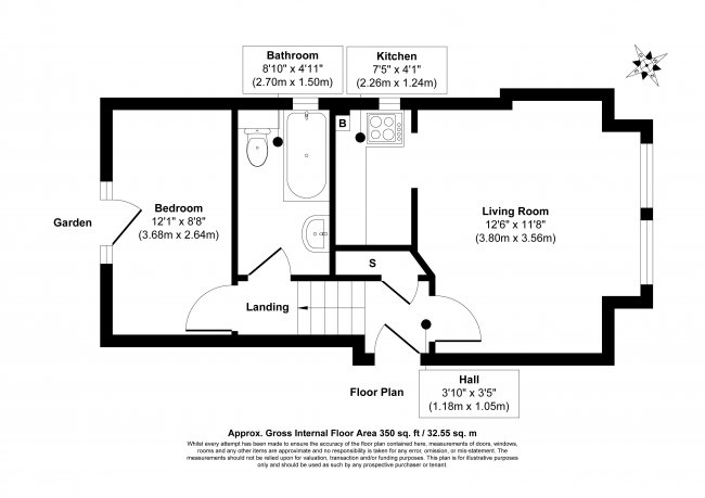 Flat 2, 7 Northstead Road, Tulse Hill, London, SW2 3JN 3