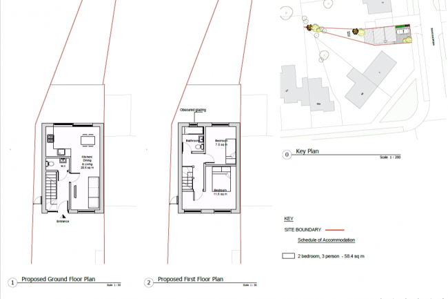 Land side of 1 Widmore Drive, Hemel Hempstead, Hertfordshire, HP2 5JJ 3