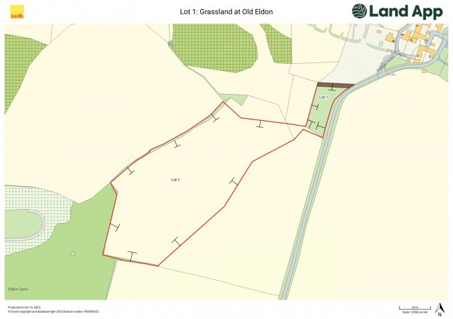 10.88 acres of grassland at Old Eldon, Shildon, DL4 2QT 3