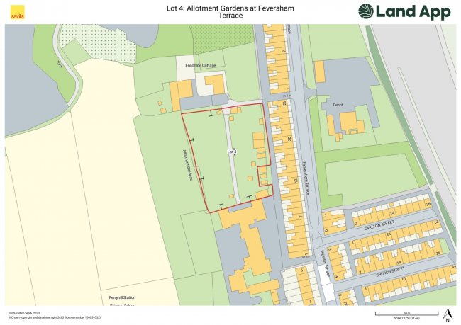 1.13 acres of allotment gardens at Feversham Terrace, Ferryhill, DL17 0BW 6