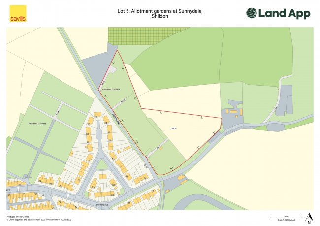 3.69 acres of allotment gardens at Sunnydale, Shildon, DL4 2ER 7