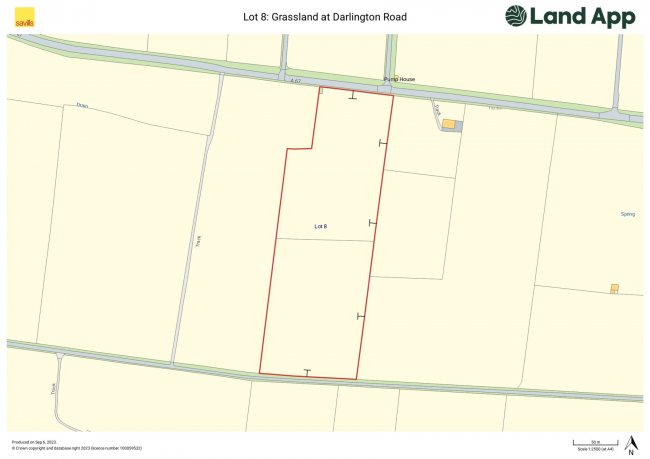 8.61 acres of grassland at Darlington Road, Barnard Castle, DL12 8TA 6