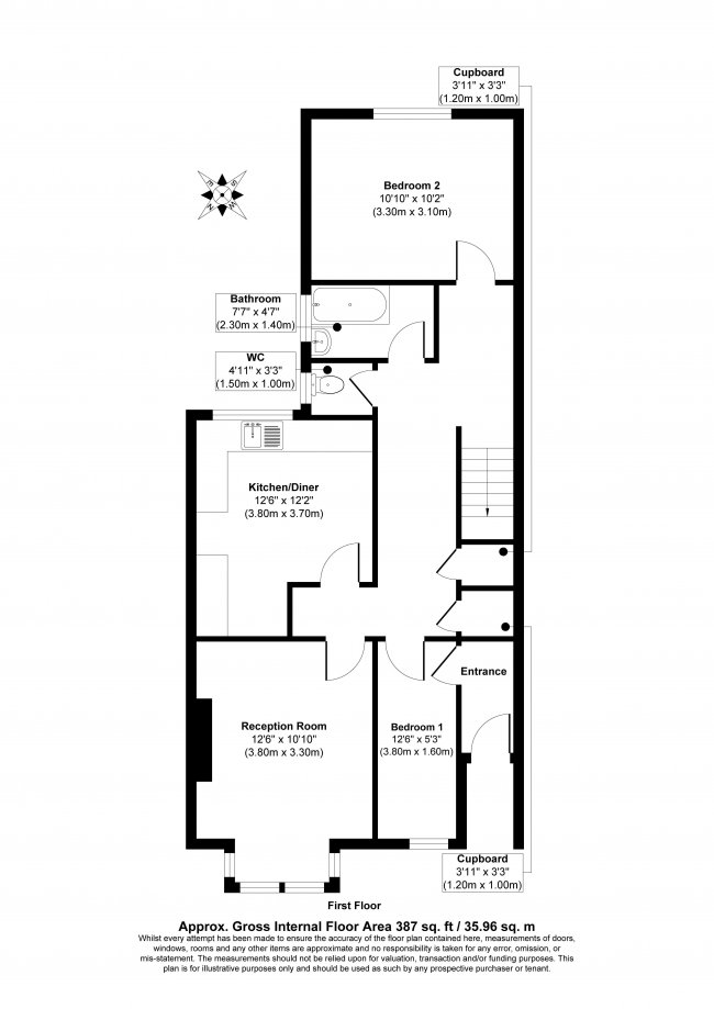 Flats A & B, 33 Harley Road, Harlesden, London, NW10 8BA 8