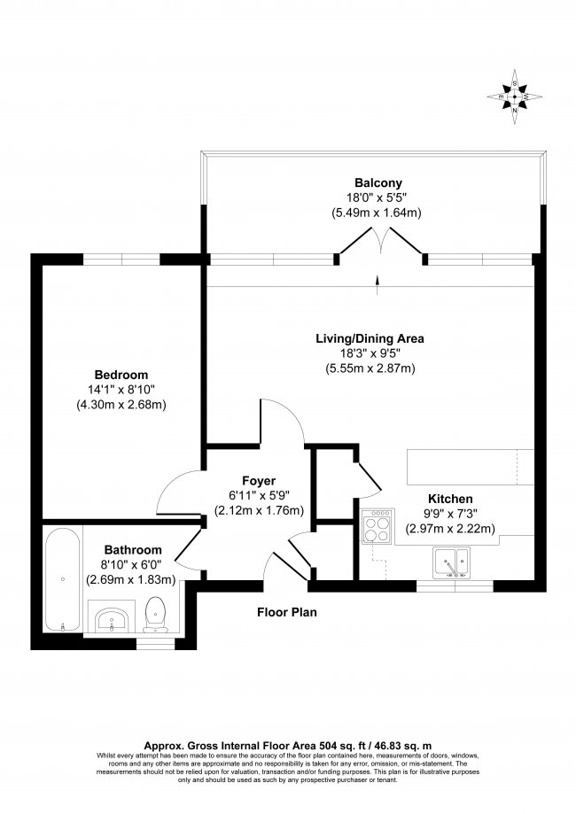 Flat 11 Atholl Court & Garden, Kingsway Gardens, Andover, SP10 4BB 7