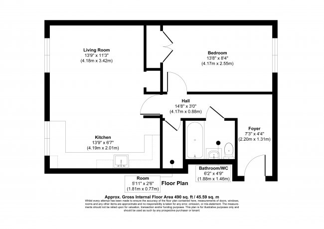 Flat 29 Atholl Court & Garage, Kingsway Gardens, Andover, SP10 4BB 1
