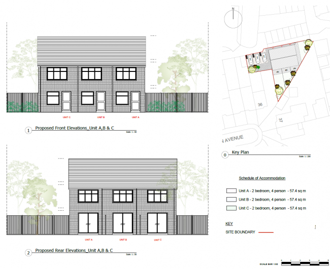 Land to the rear of 36 Hawthorn Avenue, Rainham, Essex, RM13 9AT 7