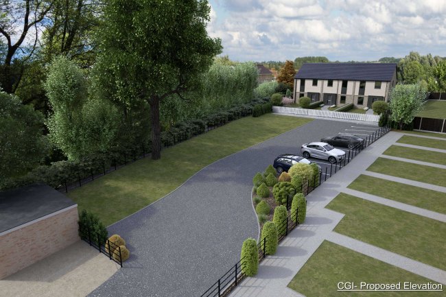 Land at the Rear of Dovedale, Ware Hertfordshire SG12 0XL 3