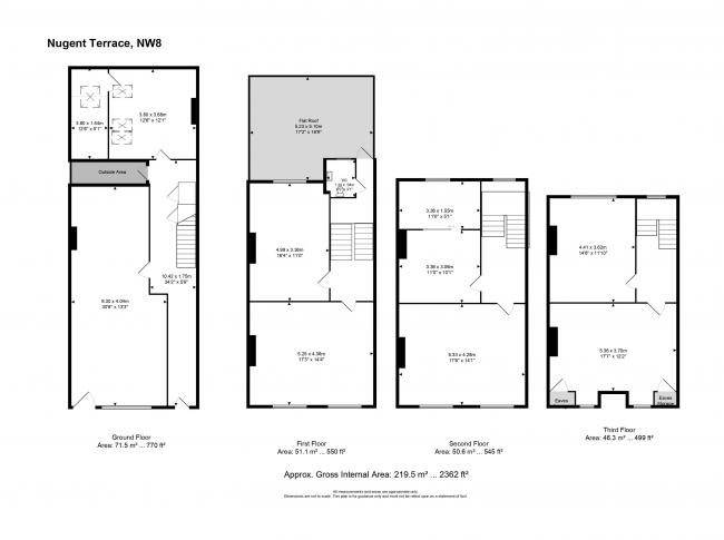 9 Nugent Terrace, St Johns Wood, London, NW8 9QB 10