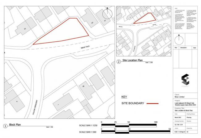 Land adjacent to 65 Mead Vale, Weston-super-mare BS22 8SG 3