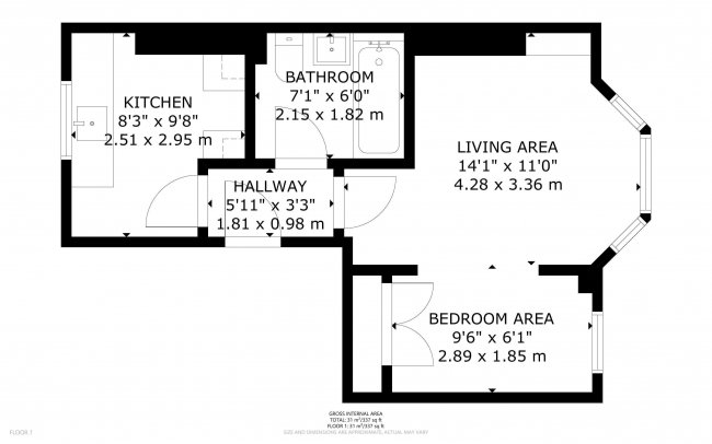 Flat B 153 Bravington Road, Maida Vale, London, W9 3AT 6