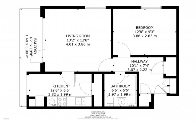 47 Rawlinson House, Mercator Road, Lewisham, London, SE13 5EL 8